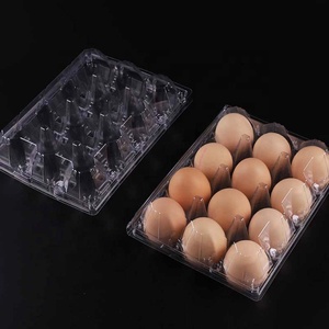 [Không bán trứng] toàn bộ bán lớn 12 tế bào nhựa trứng gà trong suốt carton trong 3*4 hình dạng - Product Image 4