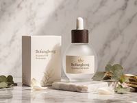 Nouveau Flacon compte-gouttes créatif en verre en forme d'ampoule pour huiles essentielles et parfums, 20ml 30ml 50ml, rechargeable, avec bouchon à vis en bois massif et bambou mat