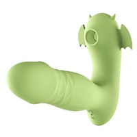 Little Devil Wears Vibrating for Electric Toy for Adult Women Automatic Telescopic Remote Control APP Smart Features Vibrating