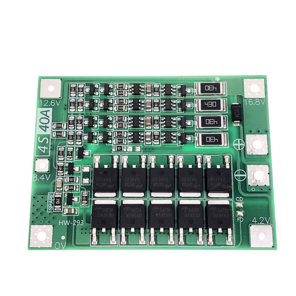 3S 4S 40A 60A литий-ионная литиевая батарея 18650 зарядное устройство PCB плата защиты BMS для буровыми двигателями повысить баланс