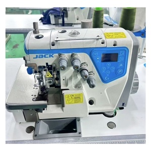 Máquina de Coser <span class=keywords><strong>Overlock</strong></span> <span class=keywords><strong>JACK</strong></span> <span class=keywords><strong>C4</strong></span> de Segunda Mano, Totalmente <span class=keywords><strong>Automática</strong></span>, de Tres Hilos, con Buen Servicio - Product Image 1