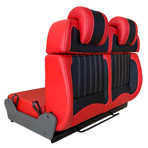 Asiento Cama Multifuncional de Lujo para <span class=keywords><strong>Camper</strong></span> Van, Diseño Nuevo, Modificado Profesionalmente, Impermeable, de Microfibra y Cuero, con 3 Puntos de Anclaje - Product Image 3