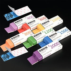 Kit de papel de lija de esponja de plástico de alta calidad con varios granos para pulido <span class=keywords><strong>Gunpla</strong></span> Nub y acabado de modelo - Product Image 5