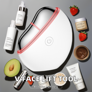 Gezichts- en nekmassage anti-veroudering thuisgebruik reisformaat draagbare elektrische Gua Sha schraapmassage-apparaat voor huidversteviging - Product Image 2