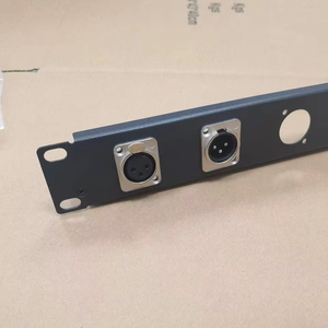 3-pin XLR nam bảng điều chỉnh ổ cắm với 180 ° phạm vi đồng liên hệ với Vật liệu vỏ nhựa nhà ở 3pins XLR nam - Product Image 5