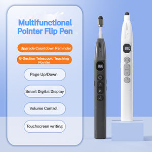 Puntero Recargable Multifuncional con Pantalla Digital Inteligente, Control de Volumen, Presentaciones Inalámbricas para PowerPoint y <span class=keywords><strong>Google</strong></span> Slides, Láser - Product Image 2