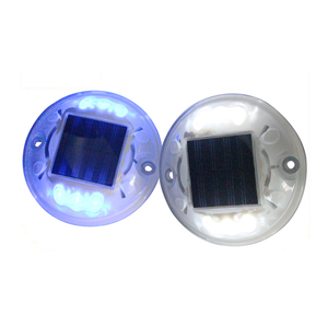 Wholesale <strong>Manufacture</strong> Flashing Led Plastic Round Waterproof Solar Lights Cat Eyes Solar <strong>Road</strong> <strong>Stud</strong> - Product Image 1