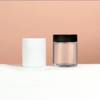 Frasco de Vidrio Pequeño para Granos de Chocolate con Cuerpo Transparente para Revisión Visual