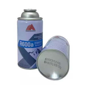 AmbCoya - Gas Refrigerante R600A en Lata Pequeña de 100 g, 99.9% de Pureza, GWP 3, ODP <span class=keywords><strong>0</strong></span>, para Refrigerador y Congelador, Servicio Personalizado Disponible - Product Image 2