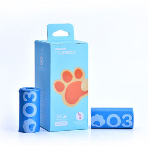 Bolsas Biodegradables para Excremento de Perro con Certificación GRS, Ecológicas, de Plástico Reciclado, Resistentes, Impresas en Huecograbado, Diseño Simple Personalizado - Product Image 5