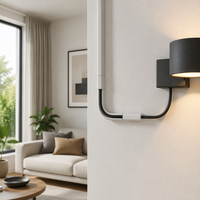 Câble RVV 2 conducteurs 0,5 mm² souple, gaine isolante en PVC, fil électrique en cuivre pour câblage électrique intérieur, système d'éclairage