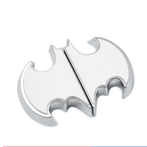 Lumière d'ouverture <span class=keywords><strong>de</strong></span> porte <span class=keywords><strong>de</strong></span> voiture Signal <span class=keywords><strong>de</strong></span> sécurité à LED 3D Bat Auto <span class=keywords><strong>Logo</strong></span> Car Motorcycle Car Decor Accessories - Product Image 5