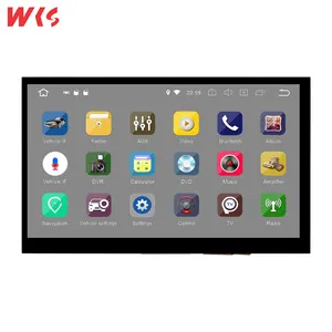 OEM 7 Inch TFT LCD LED 10 Point Capacitive Touch Or 5 Point Resistive Screen Monitor With HMI