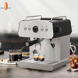 Cafetera Espresso Semiautomática Italiana de 15 Bares, de Acero Inoxidable, para Cappuccino - Product Image 6