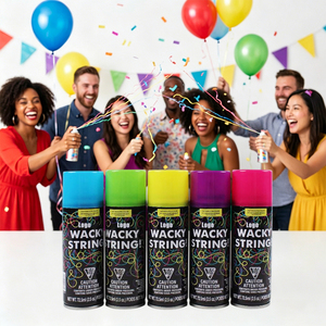 Bright Colored Celebration Streamers Non-Toxic Aerosol Party String <strong>Spray</strong> for Kids Adults - Product Image 3