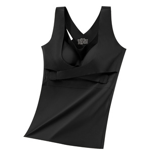 Soutien-gorge sans bretelles avec rembourrage intégré, soutien-gorge push-up pour poitrine tombante, sans couture, débardeur pour femmes, avec rembourrage intégré, taille plus - Product Image 6