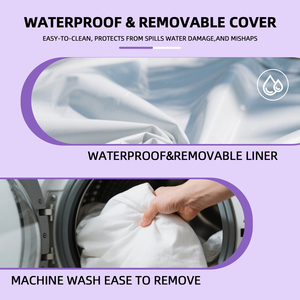 Sản phẩm mới tùy chỉnh mật độ cao công nghệ làm mát bộ nhớ bọt nệm kize kích thước topper hypo-gây dị ứng giường nệm topper - Product Image 5