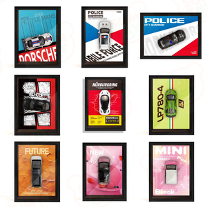 1:32 Diecast Xe <span class=keywords><strong>3D</strong></span> Khung Đồ Chơi Sáng Tạo Tường Trang Trí Phòng Trang Trí Sở Thích Quà Tặng Sinh Nhật <span class=keywords><strong>2025</strong></span> Sản Phẩm Mới Kim Loại Mô Hình Xe - Product Image 4