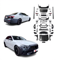 Kualitas terjamin untuk Mercedes benz E Class 2009-2014 W212 Upgrade ke 2024 W213 E63 Kit Body Kit Auto eksterior Bumper Headlight