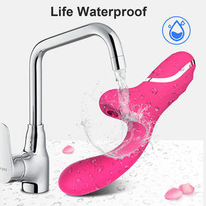 Großhandel Herstellung Sexspielzeug <span class=keywords><strong>Sex</strong></span>-Tools <span class=keywords><strong>2</strong></span> in 1 Nippel Vibration G-Punkt Vibratoren Dildos für Frauen <span class=keywords><strong>Vibrator</strong></span> - Product Image 5