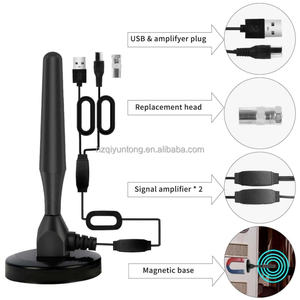 <span class=keywords><strong>Antenne</strong></span> TV extérieure étanche à 360 degrés pour <span class=keywords><strong>caravane</strong></span>, télécommande, UVF/VHF, pour utilisation intérieure, Qiyuntong, gain de 37 dBi, multi-fixation - Product Image 3