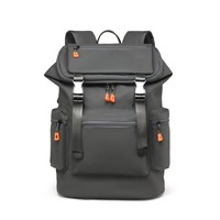 Vente en gros Sac à dos multifonctionnel à fermeture éclair pour ordinateur portable Porte-documents Usage quotidien Rabattable Plusieurs poches Sac à dos de loisirs pour ordinateur portable
