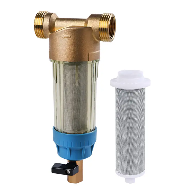 Hoge Debiet Water Pre Filter Beschermen De Hele Huis Water Filtratie-systeem En Terminal Waden Apparatuur