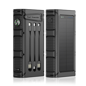 Prodotti di tendenza Outdoor Emergency 2 Usb generatore di corrente a manovella caricatore <span class=keywords><strong>solare</strong></span> 3 In 1 cavo integrato energia <span class=keywords><strong>solare</strong></span> a manovella - Product Image 5