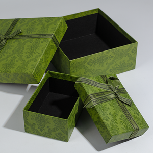 Подгонянная Роскошная бумажная коробка High-end Подарочная коробка картонная подарочная коробка с лентой - Product Image 5