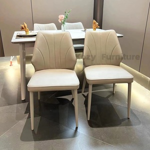 Table à manger et table d'écriture moderne en marbre <span class=keywords><strong>KOZ</strong></span> pour hôtel, atelier, usage domestique - Product Image 3