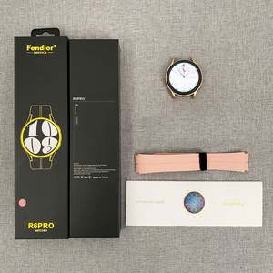 R6 Pro jam tangan pintar Android dan iOS, arloji Cerdas gelang silikon magnetik <span class=keywords><strong>Gas</strong></span> darah dan denyut jantung - Product Image 2