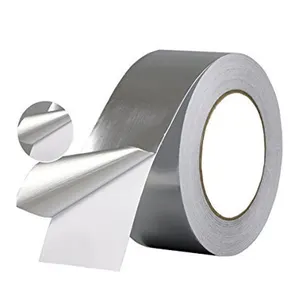 Ruban adhésif en feuille d'aluminium idéal pour sceller les joints chauds et froids des tuyaux de conduits HVAC pour la cuisine Ruban en feuille d'aluminium