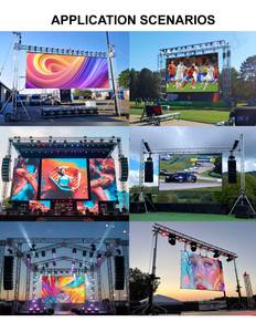 Pantalla LED P3.91 Impermeable para Exteriores, Panel <span class=keywords><strong>de</strong></span> 4m x 3m, Fondo para Publicidad, Escenario <span class=keywords><strong>de</strong></span> DJ y Fotografía, Pantalla LED Grande para Alquiler - Product Image 6