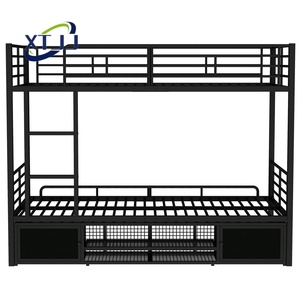 Lit superposé en métal avec 2 tiroirs et échelle, lit superposé double en métal Pilio de Royal Interiors, emballage en carton, lit de rangement <span class=keywords><strong>Snoo</strong></span> - Product Image 5