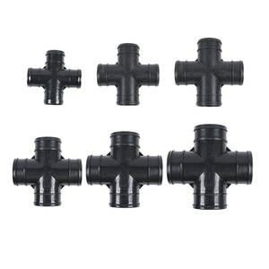 Conectores de Manguera Plana de Plástico de Alta Calidad, Cruzados de 50 mm, para Sistemas de Riego Agrícola - Product Image 6