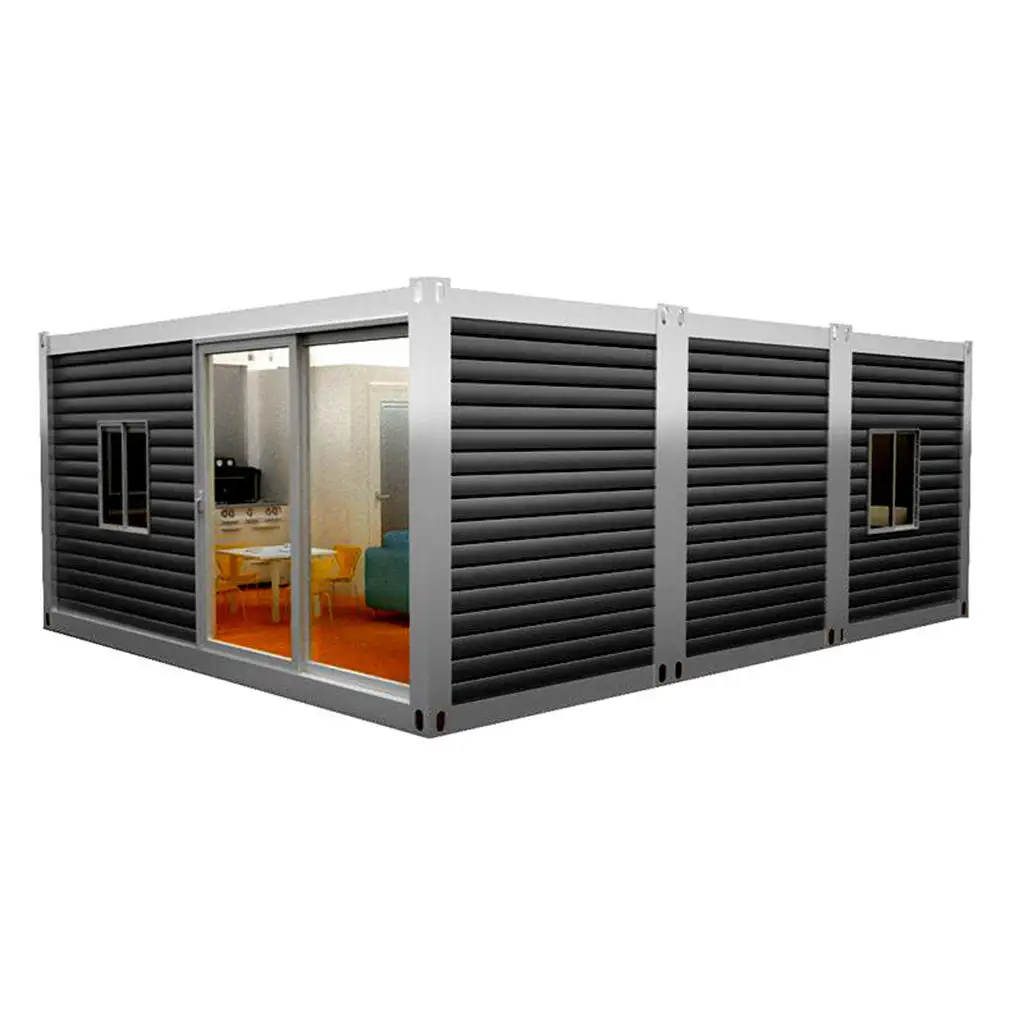 Prefabricated Metal Structure One Bedroom Modular Ready Made Mobile Tiny Homes Prefab House Container For Sale