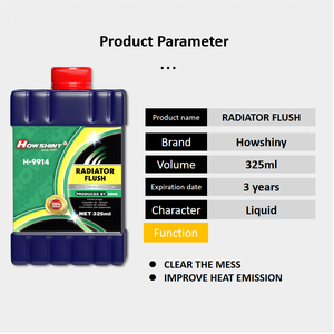 Howshiny H-9914 325ml <strong>Radiator</strong> Flush <strong>Cleaner</strong> for Engine Cooling System Odourless Coolant 24pcs/ctn - Product Image 3