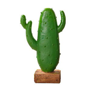Décoration de maison <span class=keywords><strong>Cactus</strong></span> vert décoration Style nordique INS Style plante artificielle Art bureau étude bureau décoration cadeau résine artisanat - Product Image 2