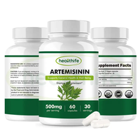 Complément alimentaire à marque privée Healthife, extrait d'artémisinine 98% artemisinine, capsule d'artémisinine