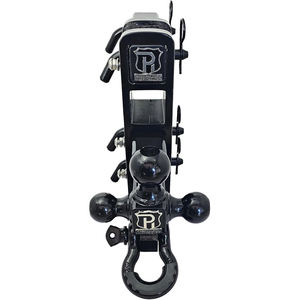AMBITION 3 Ball Heavy Duty <span class=keywords><strong>Attelage</strong></span> de remorque Acier Multi Task Ball Mount Class V Drop Rise Hitch Tri Ball Drop Hitch Adjustable - Product Image 3