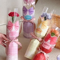 Papier d'emballage pour fleurs LUCIA 30*30cm, matériel d'emballage pour bouquets, feuille de façonnage pour bouquet de fleurs individuelles ZLF160680