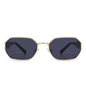 Trendy Fashion Small <b>Frame</b> <b>Acrylic</b> Lenses UV400 Polygon for Unisex Sunglasses - Product Image 5