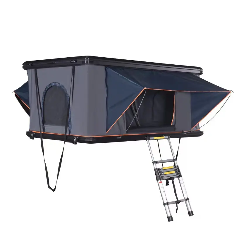 Outdoor-Camping Aluminium 1-2 Personen Hartschalen-Dachzelte für Fahrzeuge Hartschalen-Dachzelt