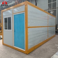 Maison Conteneur Extensible Modulaire Préfabriquée en Acier et Panneaux Sandwich Étanches de 30 Pieds pour Hôtels, Appartements et Villas