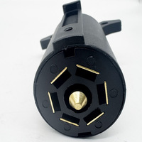 Connecteur rond à 7 broches SN American 12V pour remorque, état neuf, matériau plastique