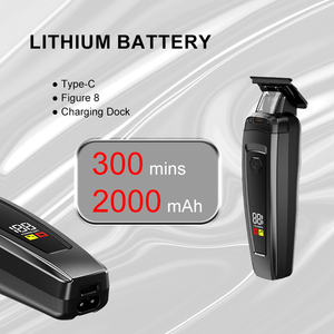 Rasoio Elettrico da Barbiere con Motore Brushless da 7500 giri/min, Produttore OEM Professionale, <span class=keywords><strong>Set</strong></span> Tagliacapelli e Barba Cordless con Base di Ricarica - Product Image 4