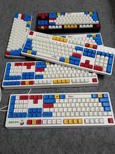 คีย์แคป OEM Profile 126 ปุ่ม แบบ Dye Sublimation ลาย SEED <span class=keywords><strong>GUNDAM</strong></span>  วัสดุ PBT พร้อมตัวอักษรภาษาอังกฤษและญี่ปุ่น - Product Image 3