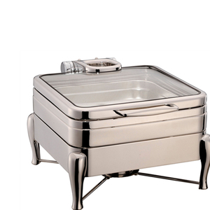 Commercial Catering Chafing Dishes Sale <strong>Fuel</strong> Manual <strong>Chaffing</strong> Dish Cover - Product Image 2