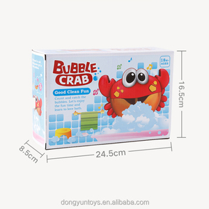 Générateur de bulles automatique, souffleur, jouets de <span class=keywords><strong>bain</strong></span> pour bébé, machine à bulles électronique en forme de crabe, jouets de <span class=keywords><strong>bain</strong></span> pour bébé, jouets pour l'heure du <span class=keywords><strong>bain</strong></span> avec musique - Product Image 5