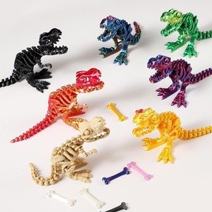 Đồ chơi khủng long xương nhựa in 3D bán buôn, OEM tùy chỉnh khủng long & động vật, đồ chơi khủng long bạo chúa đang thịnh hành từ các nhà cung cấp - Product Image 4